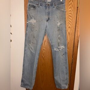 Vintage Wrangler Light Blue Denim Jeans